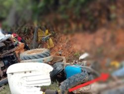 Kabar Duka Lakalantas Diembaong, Sopir John Deere Meninggal Dunia