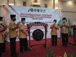 PH Buka Musda Gerakan Pramuka Kalbar Tahun 2020