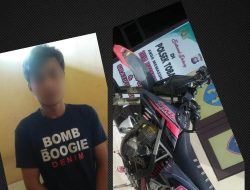 Tadah Motor Dari Orang Misterius, Pria Asal Simpang Dua Ditangkap Jajaran Polsek Toba