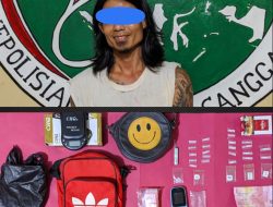 Satres Narkoba Polres Sanggau Tangkap Pria Gondrong Pemilik Sabu Di Sosok