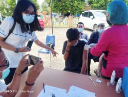 Mantap! Jurnalis Di Sanggau Terima Vaksin Covid 19