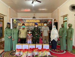 Berbalut Semangat Kekeluargaan Pomdam XII/Tpr Berbagi Dihari Jadi