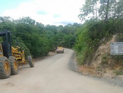 Kades Cupang Gading Apresiasi Pembangunan Ruas Jalan Cuka Hilir-Cupang Gading