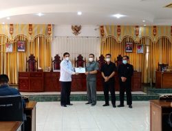 Jawaban Eksekutif Terhadap PU Fraksi DPRD, LKPJ Bupati 2020 Dan Raperda Pembentukan 7 Desa
