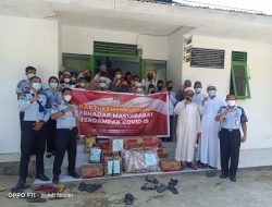 Kemenkumham Peduli, Rutan Kelas II Sanggau Berbagi Di Ponpes Baitu Anwaaril Quran