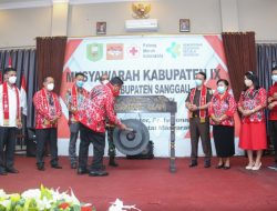 Buka Muskab PMI Sanggau Ke-9, Bupati: Terimakasih Pengurus PMI Sebelumnya