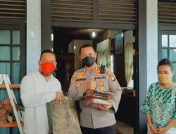 Silahturahmi Ke Kediaman Sekjen DAD Sanggau, Kapolres: Kita Sama-Sama Jaga Sanggau
