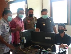 Monitoring Proses Pencetakan Kartu E-KTP Dan KIA Dinanga Taman, Ini  Wabup Sekadau