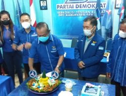 Partai Demokrat Sekadau Rayakan HUT Ke XX Dengan Sederhana