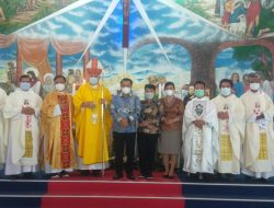 Peringati 300 Tahun Yubelium Dan 75 Tahun Kongregasi  Pasionis Di Indonesia , Paroki Santo Paulus dan Petrus Laksanakan Misa Syukur