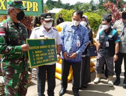 Kasdam Puji Penanganan Banjir Di Sekadau