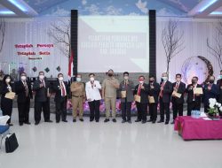 Pengukuhan Ketua DPD Pengurus DPC Asosiasi Pendeta Indonesia Kabupaten Sanggau Dihadiri Wabup