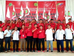 Tujuh Ketua SPBUN PTPN XIII Unit Grup Kalimantan Barat Dilantik