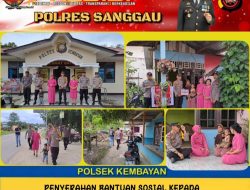 Peduli Dengan Kesulitan Masyarakat, Kapolsek Kembayan Sambangi Penderita Kangker