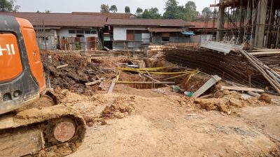 Kecelakaan Kerja di Proyek Pembangunan Gedung Satpol PP Sanggau, Kasat Reskrim:Sedang Dilakukan Penyelidikan