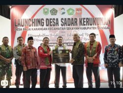 Launching Desa Sadar Kerukunan, Ini Pesan Pj Bupati Sanggau